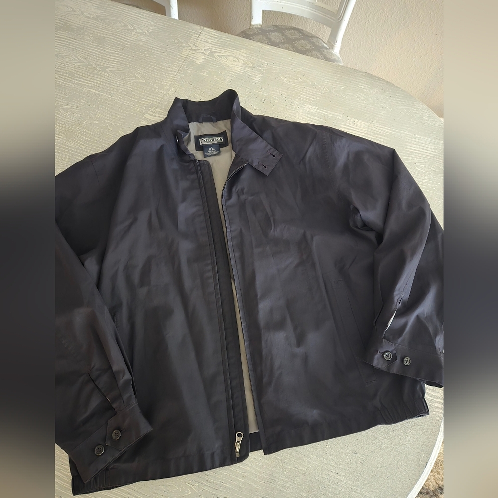 Men's Sz L Lands Ebd Zip-Front Windbreaker Gore-tex Jacket
